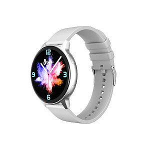 Smartwatch Foxbox Quark Neon 3.0 com Tela de 1.43 e Bluetooth - Cor Cinza