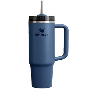 Copo Térmico Stanley Tumbler Quencher H2.0 887ML - Azul Abeto