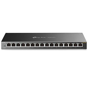 Switch Gigabit TP-Link TL-SG116E - 16 Portas RJ45 10/100/1000 Mbps