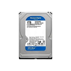 Disco Rígido Western Digital 1TB WD Blue 3.5 SATA 3 5400RPM - Garantia BR