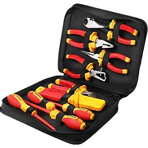 Conjunto de Ferramentas Isoladas Fixman VDE CT10 (10 Peças)