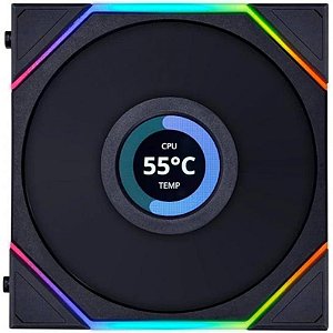 Ventilador Cooler Lian Li Uni Fan TL LCD 120 RGB Preto - 1 Unidade