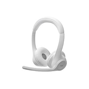 Fone Bluetooth Logitech Zone 300 - 981-001416 - Cor Branco - Conforto e Qualidade de Som