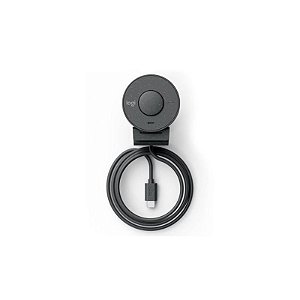 Webcam Logitech Brio 300 FHD USB-C Grafite - Alta Definição e Qualidade de Imagem