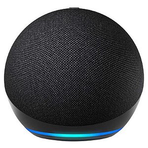 Caixa de Som Inteligente Amazon Echo Dot 5ª Geração com Alexa - Preto Bluetooth