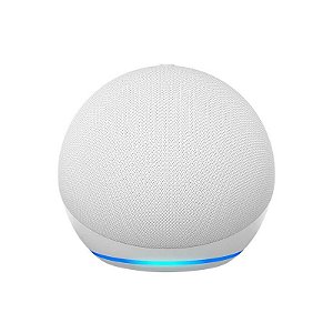 Smart Speaker Amazon Echo Dot 5ª Geração - Controle por Voz e Bluetooth. Branco
