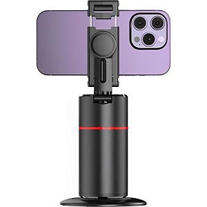 Suporte Tripé Inteligente Visão P02 para Smartphone - Cor Preta