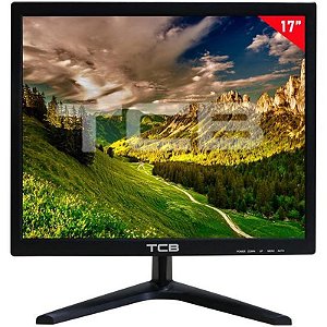 Monitor TCB TCB17 - 17 Full HD com HDMI/VGA e Alto-Falantes Integrados