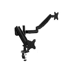Suporte para Monitor Ajustável a Gás Sate A-RM18T Duplo 17 a 32 Polegadas