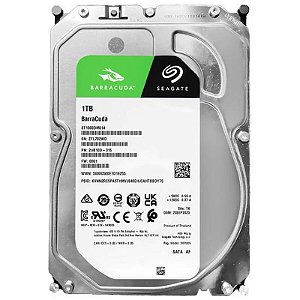Disco Rígido Seagate Barracuda 1TB 3.5 SATA 7200RPM - ST1000DM014