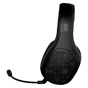 Headset Wireless R6 HX-300 para Rainbow Six Siege - Preto