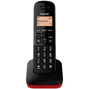 Telefone Sem Fio Panasonic KX-TGB310LAR - Base Única, 110V/60Hz, Alta Qualidade
