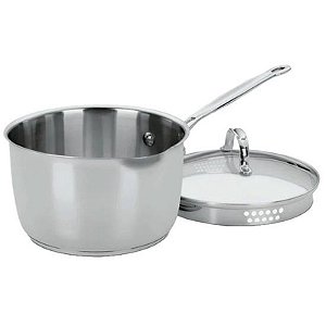 Panela com Tampa Cuisinart 2,84L - Opção Ideal para Cozinhas Modernas