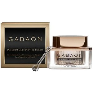 Creme Hidratante Premium Gabaón com Multipeptídeos - 50mL para Pele Radiante