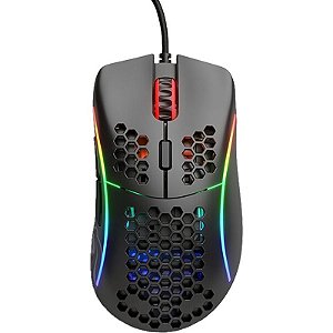 Mouse Gamer Glorious D- RGB Preto com Cabo - Qualidade e Performance Superior