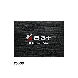 SSD 2.5 S3+ 960GB - Leitura 562MB/s - Alta Performance - Preto