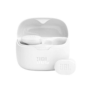 Fones de Ouvido JBL Tune Buds Bluetooth TWS - Conforto e Estilo em Branco
