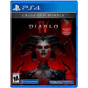 Jogo Diablo IV Cross Gen Edição para PS4