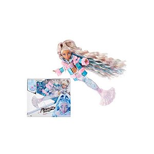 Boneca Kishiko Mermaidz - Ondas de Inverno com Cauda Mágica