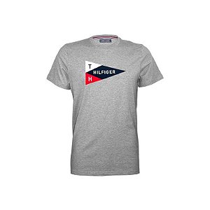 Camiseta Perfume Tommy Hilfiger Masculino Mw0Mw03569 501 Xl Cinza