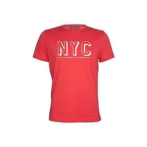 Camiseta Perfume Tommy Hilfiger Masculino Mw0Mw03576 611 Áudio M Bordo