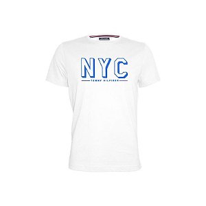 Camiseta Perfume Tommy Hilfiger Masculino Mw0Mw03576 112 Xl Branco