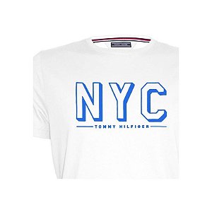 Camiseta Perfume Tommy Hilfiger Masculino Mw0Mw03576 112 Xxl Branco