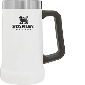 Caneca Térmica Stanley Adventure Para Cerveja - 709Ml - Branco