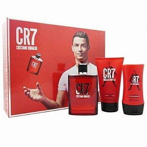 Kit Masculino CR7 Perfume e Desodorante Red 100ML + 150ML
