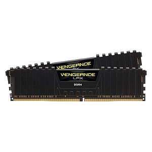 Memória RAM Corsair Vengeance LPX 16GB (2x8GB) DDR4 3200MHz - Modelo CMK16GX4M2E3200C16