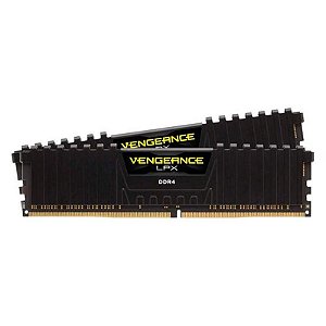 Memória RAM Corsair Vengeance LPX 16GB (2x8GB) DDR4 3000MHz - CMK16GX4M2D3000C16