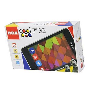 Tablet RCA RC7T3G QC - 1GB RAM - 8GB - 3G - 7 Polegadas
