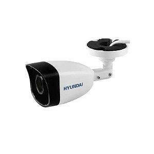 Câmera de Segurança Hyundai Hy B140H 4MP com Lente de 2.8mm - Branca e Preta