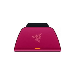 Suporte de Carregamento Razer para PlayStation 5 - Rápido e Eficiente - Vermelho