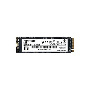 SSD M.2 Patriot 1TB NVMe PCIe Gen 3 - Desempenho Rápido e Confiável
