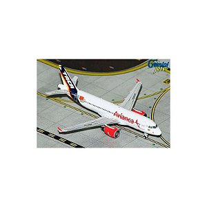 Avião de Coleção Gemini Jets A320 Avianca 1:400 GJAVA2190