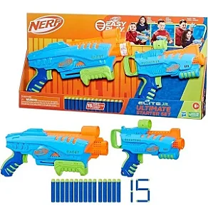 Lançador de Água Nerf Elite Jr Ultimate Starter - Hasbro F6369
