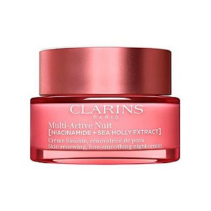 Creme Noturno Multi-Ativo Clarins 50ML para Revitalização da Pele