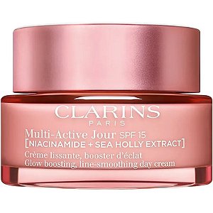 Creme Hidratante Multi-Ação Dia Clarins com FPS 15 - 50mL