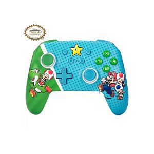 Controle Sem Fio PowerA para Nintendo Switch - Amigos Super Estelares