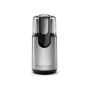 Moedor de Café Elétrico KitchenAid BCG111OB - Preto e Prata
