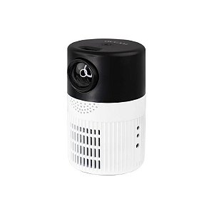 Projetor Compacto Tucano Mini TC-Y40 - HDMI/AV/USB - Bivolt - Cores Preto e Branco