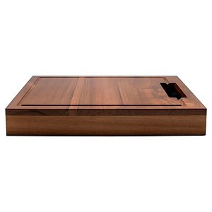 Conjunto Tábua de Corte com Bowl Wayu para Preparação e Apresentação de Alimentos