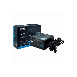 Fonte De Alimentação Azza Psaz 650W Atx 80 Plus Bronze Rgb