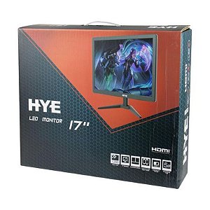 Monitor Hye HYE17NLM HD 17 com Conexões HDMI e VGA