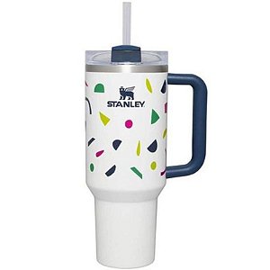 Copo Térmico Stanley Quencher H2.0 1.18L - Design Abstrato