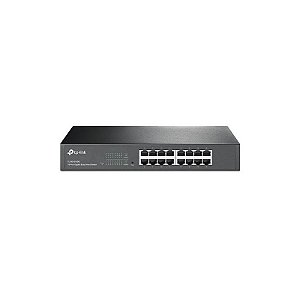 Switch TP-Link TL-SG1016DE - Comutador 16 Portas 1000Mbps - Cinza