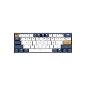 Teclado Mecânico Royal Kludge RK61 Plus 60% RGB Sem Fio Switch Linear Skycyan