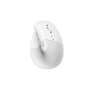 Mouse Bluetooth Logi Lift Vertical Silencioso Branco 910-006469