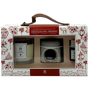Conjunto de Velas Aromáticas Harmony - Cores e Aromas do Marrocos